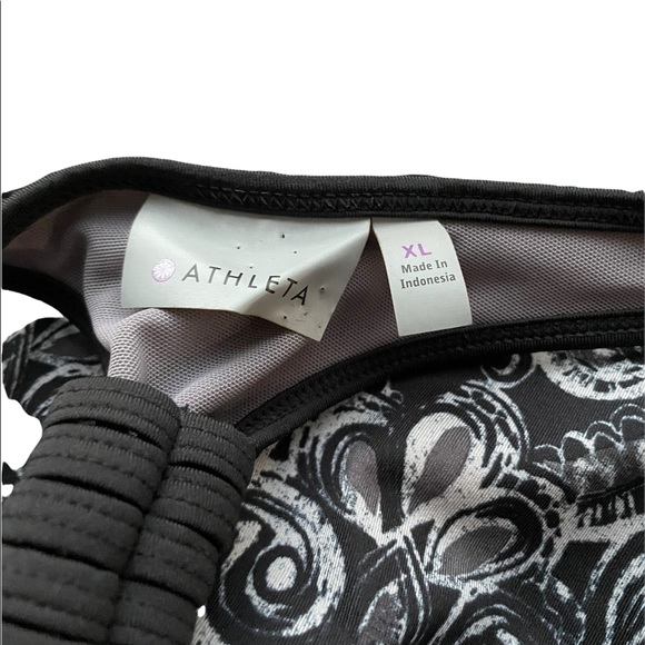 💕EUC Athleta Fuse Racerback Paisley Print Tank Top XL - Picture 4 of 6